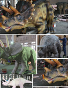 自貢仿真恐龍模型,機電昆蟲生產廠家,玻璃鋼雕塑模型定制,彩燈、花燈制作廠商,三合恐龍定制工廠